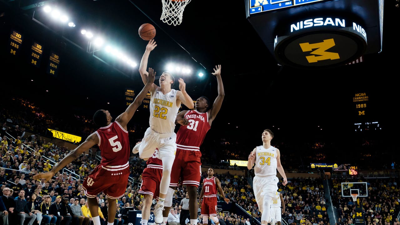 Indiana beats Michigan 80-67 after huge run to end 1st half